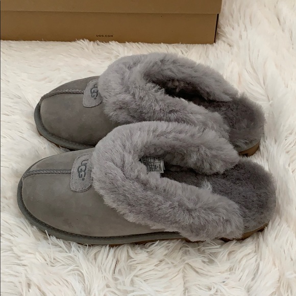 genuine shearling UGG Coquette slipper Sz 6 - Picture 3 of 8